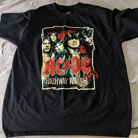 Juniors Nirvana Pink Floyd AC/DC t shirt lot of three - Picture 5 of 7